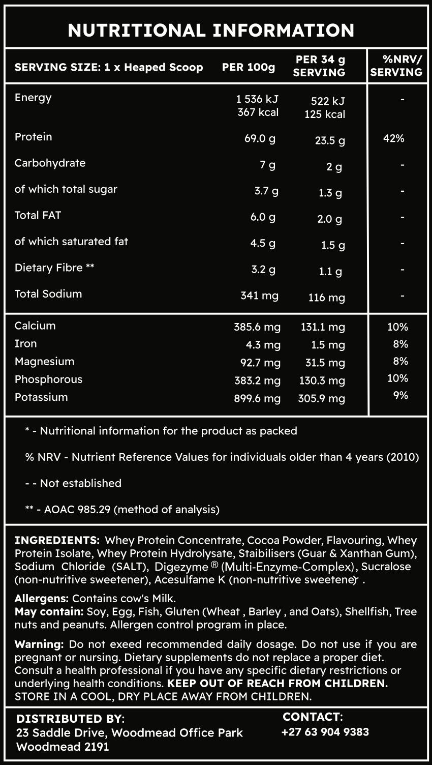 Milk Chocolate Classic Whey Protein