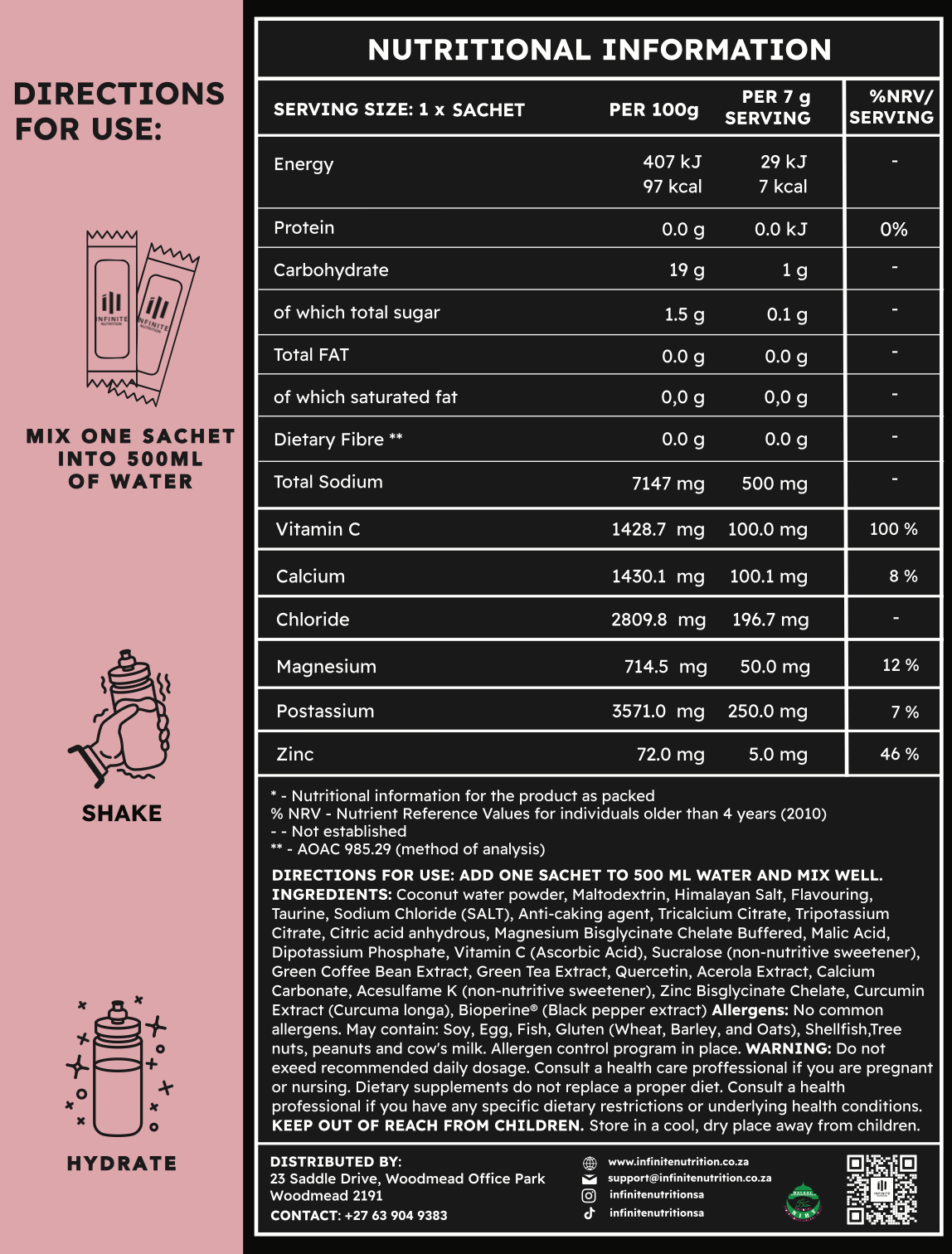 Pink Lemonade Daily Electrolytes