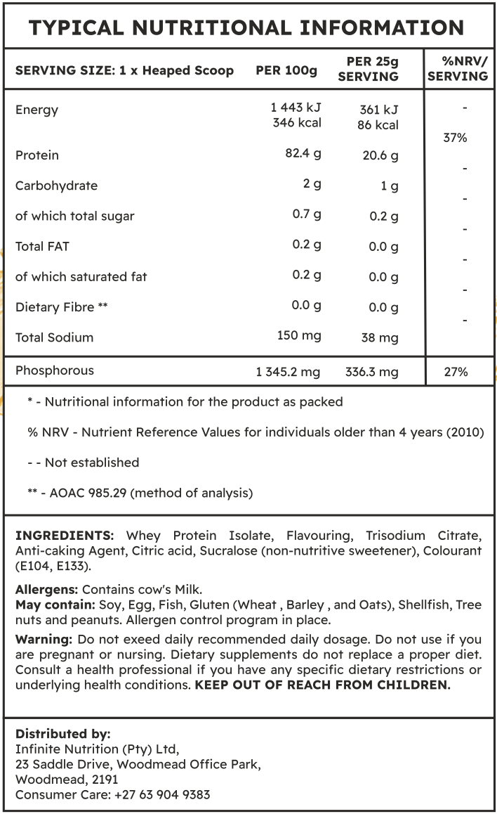 Passionfruit Lemonade Clear Whey Protein
