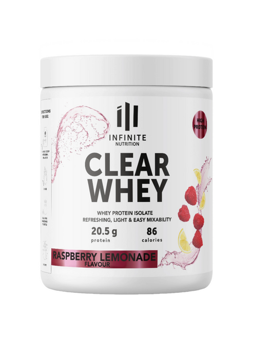 Raspberry Lemonade Clear Whey Protein – Infinite Nutrition