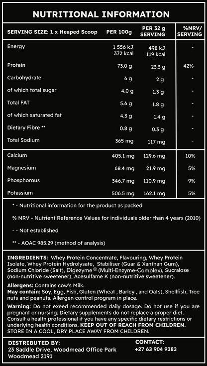 Vanilla Ice Cream Classic Whey Protein